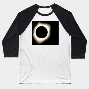 Solar Eclipse Totality Baseball T-Shirt